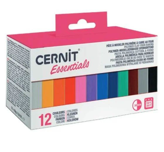CERNIT sada 12 x 25 g Basic Sezónní Sleva