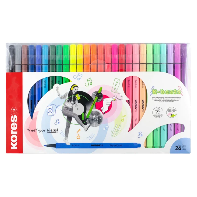 Fixy Kores K-Beat - 26 barev Značkový