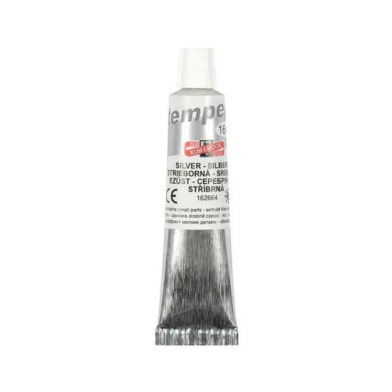 Koh-i-noor temperová barva - stříbrná 16 ml Pouze Dnes