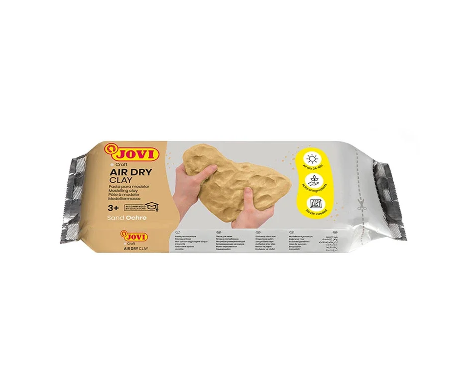 Levný Modelovací hmota JOVI samotvrdnoucí 250 g - okrová