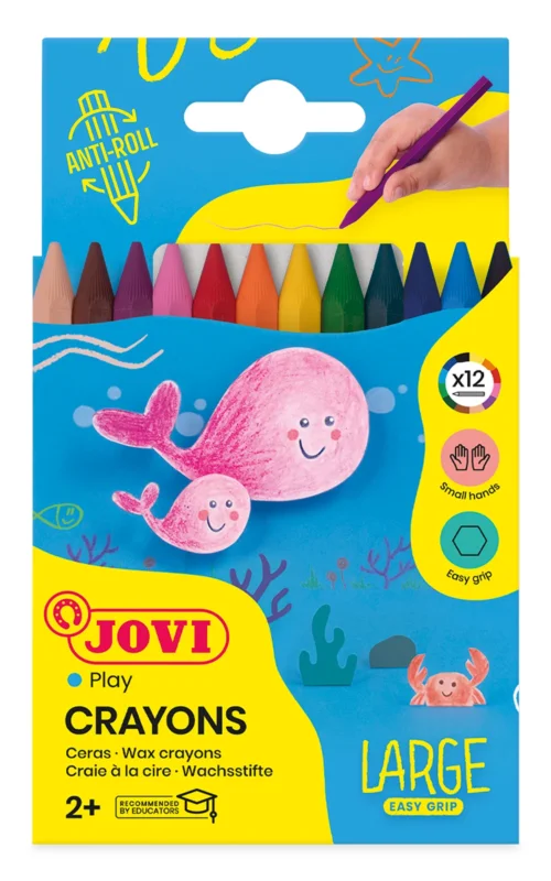 Odeslání Ihned Voskovky Plasticolor JOVI - šestihranné, 12 ks