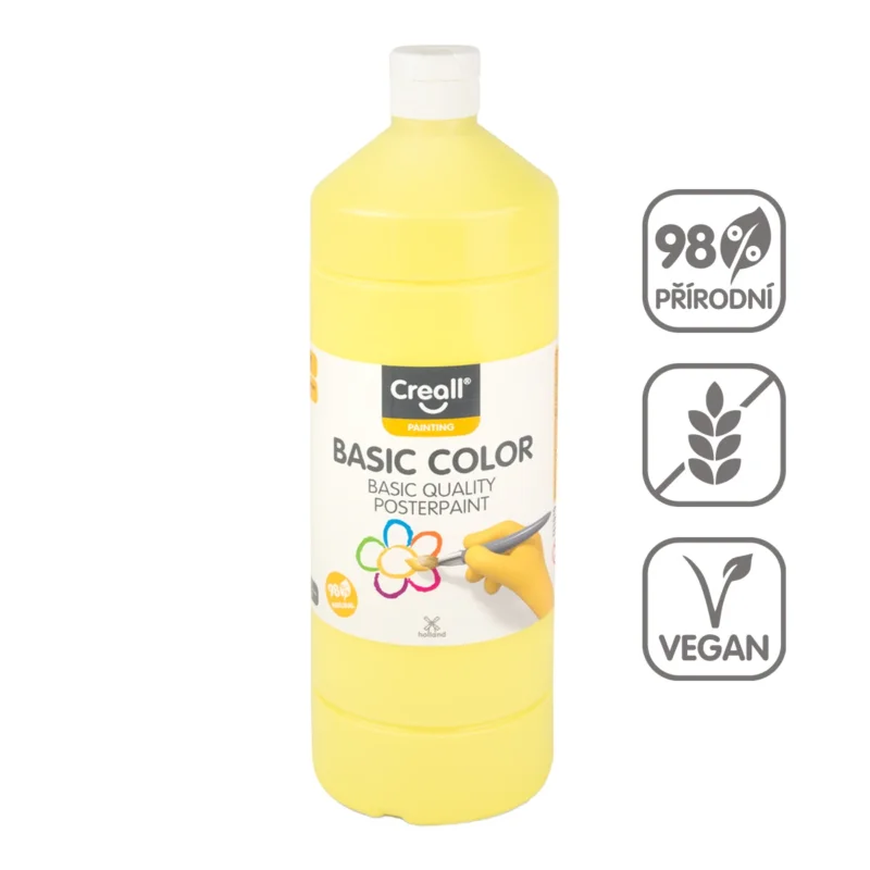 Temperová barva Creall - 1 L - světle žlutá Výhodná Nabídka