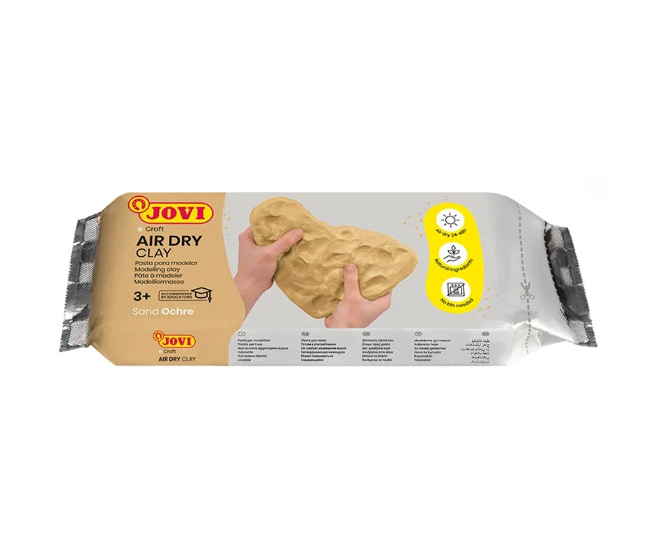 Modelovací hmota JOVI samotvrdnoucí 500 g - okrová Pouze Dnes