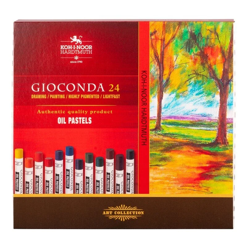 Olejové pastely Koh-i-noor - GIOCONDA 8354 - 24 ks Hit Sezóny