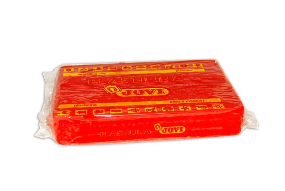 Plastelína JOVI 150 g - červená Levný