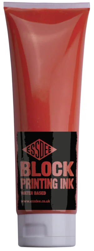 Zlevněný ESSDEE barva na linoryt 300ml - cihlová /Vermillion/