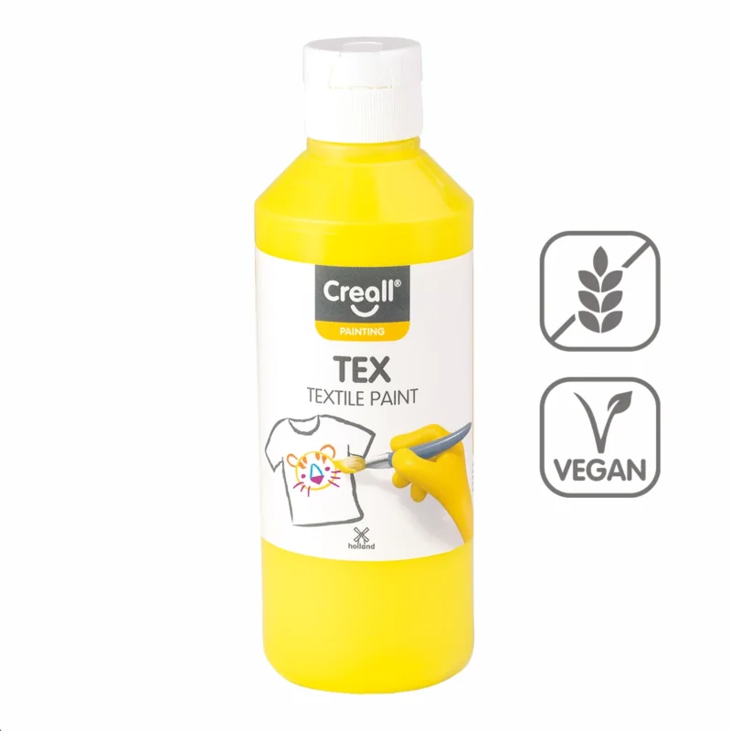 Textilní barva Creall TEX, 250 ml, žlutá Značkový