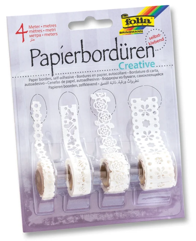Papírové samolepicí bordury - "CREATIVE" Hit Sezóny