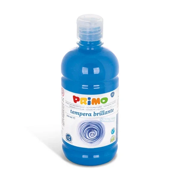 Temperová barva PRIMO Magic 500 ml - světle modrá Finální Výprodej