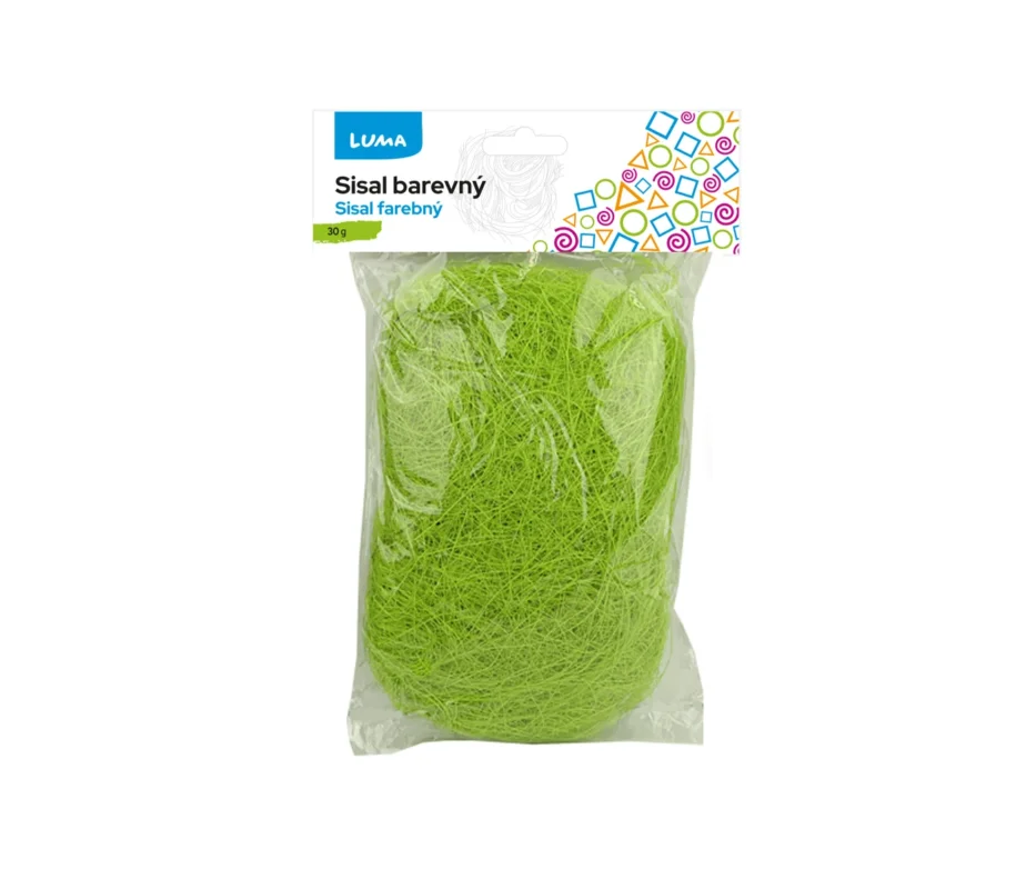 Sisal zelený 30 g LUMA Cenově Výhodný