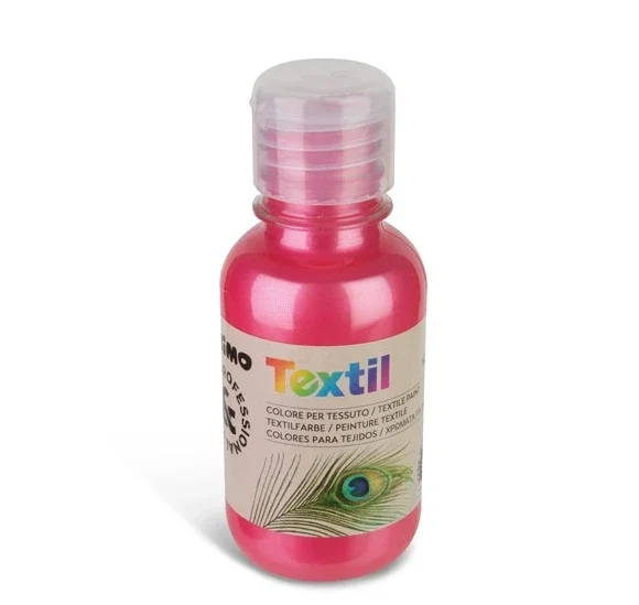 Jen Po Omezenou Doba Barva na textil PRIMO, 125 ml - metalická - červená