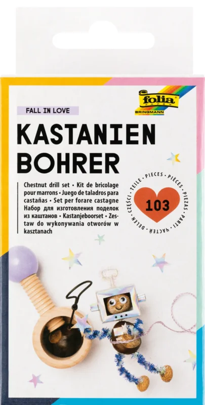 Tovární Cena Pomůcka na děrování kaštanů, žaludů - 103 dílů