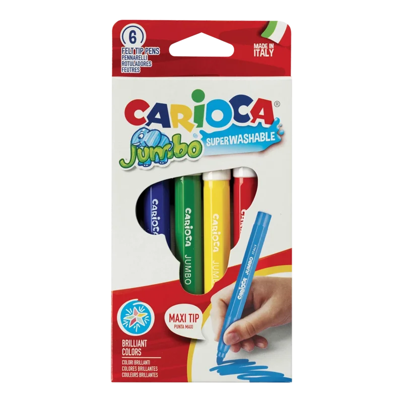 Zlevněný Fixy Carioca Jumbo - 6 ks