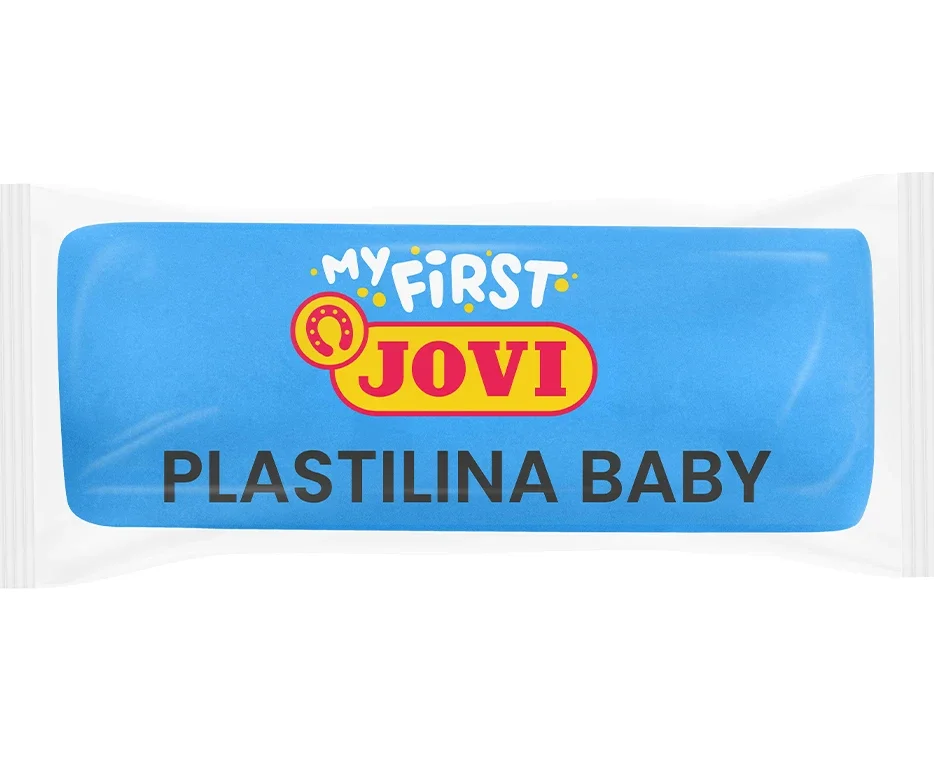 Oblíbený JOVI BABY plastelína 38 g, modrá
