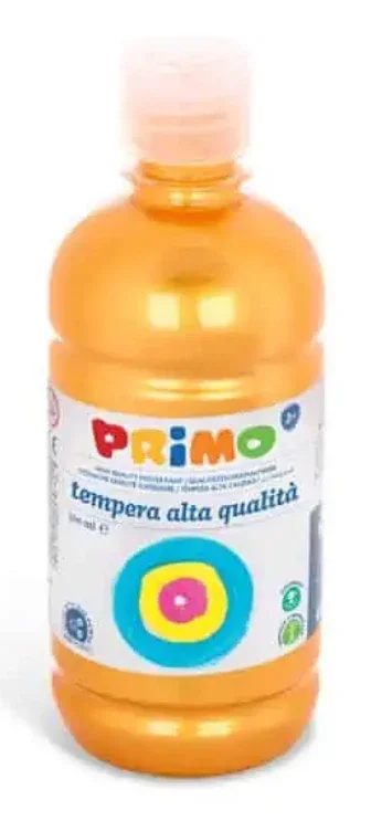 Temperová barva PRIMO, 500ml, zlatá Výprodej