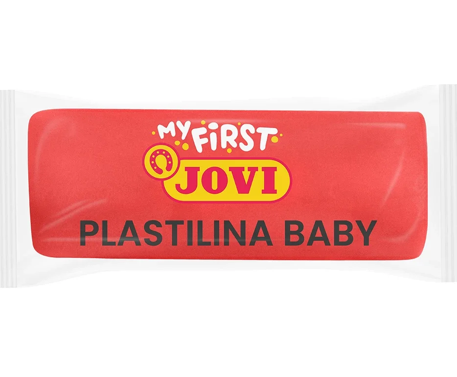 JOVI BABY plastelína 38 g, červená Vrácení Zdarma