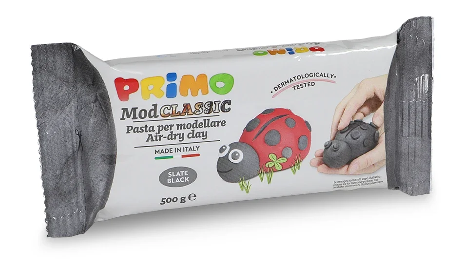 Výprodej Samotvrdnoucí hmota PRIMO, 500g, černá