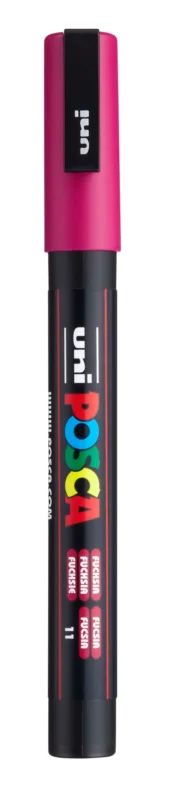 Cenově Výhodný Akrylový popisovač POSCA, PC-3M, 0,9-1,3 mm, fuchsiový
