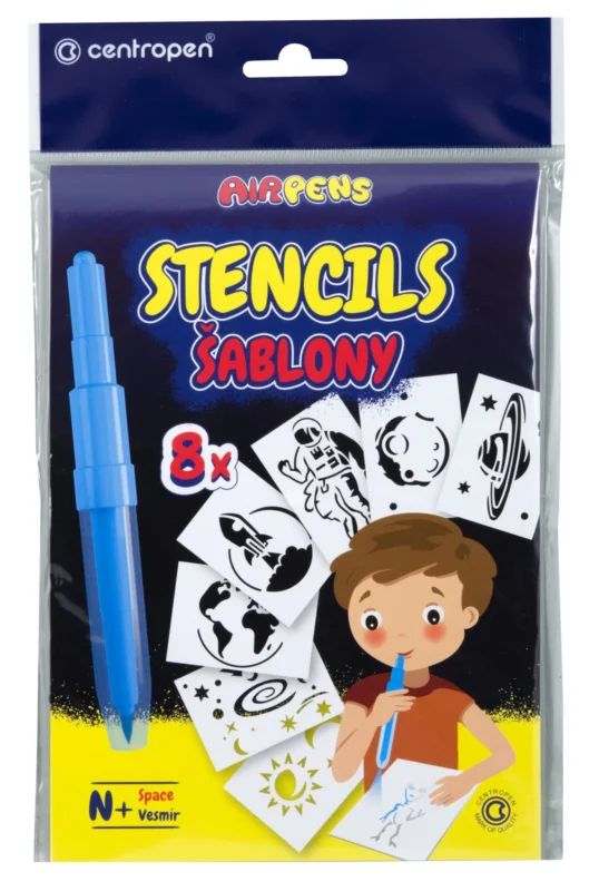 Centropen Šablony 9996 pro foukací fixy set N+ Originální