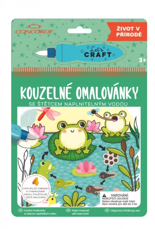 Vrácení Zdarma Kouzelné omalovánky CONCORDE, Život v přírodě