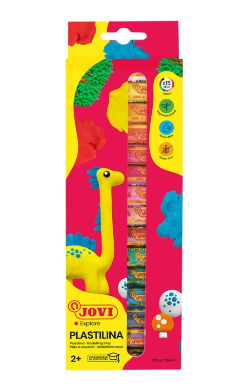 Plastelína Jovi - 15 × 15 g Pouze Dnes