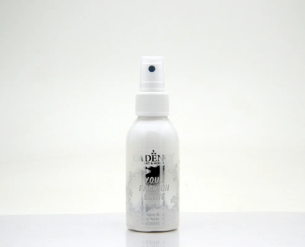 Akce Textilní barva ve spreji Cadence - bílá -na černý textil, 100 ml