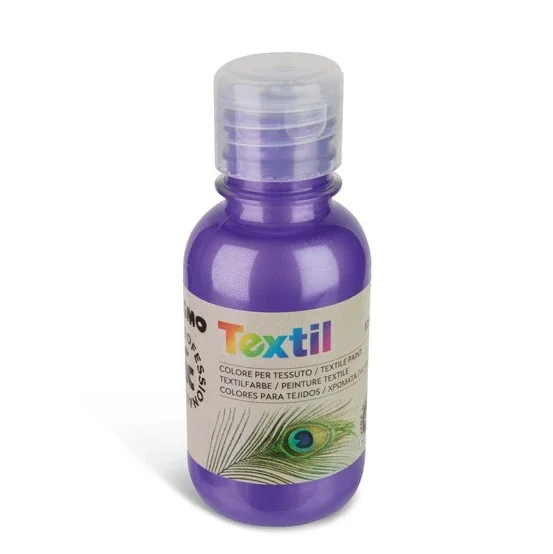 Přímo Od Výrobce Barva na textil PRIMO, 125 ml - metalická - fialová