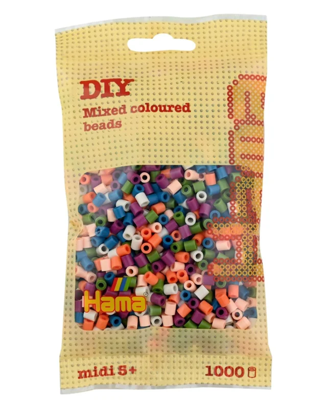 HAMA korálky mix MIDI - 1000 ks Časově Omezené