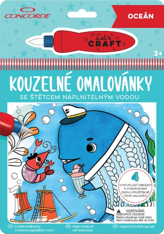 Nejlepší Cena Kouzelné omalovánky CONCORDE, Oceán