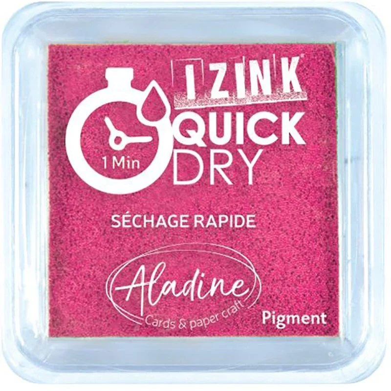 Vysoce Kvalitní Razítkovací polštářek Izink Quick Dry, rychle schnoucí - růžová