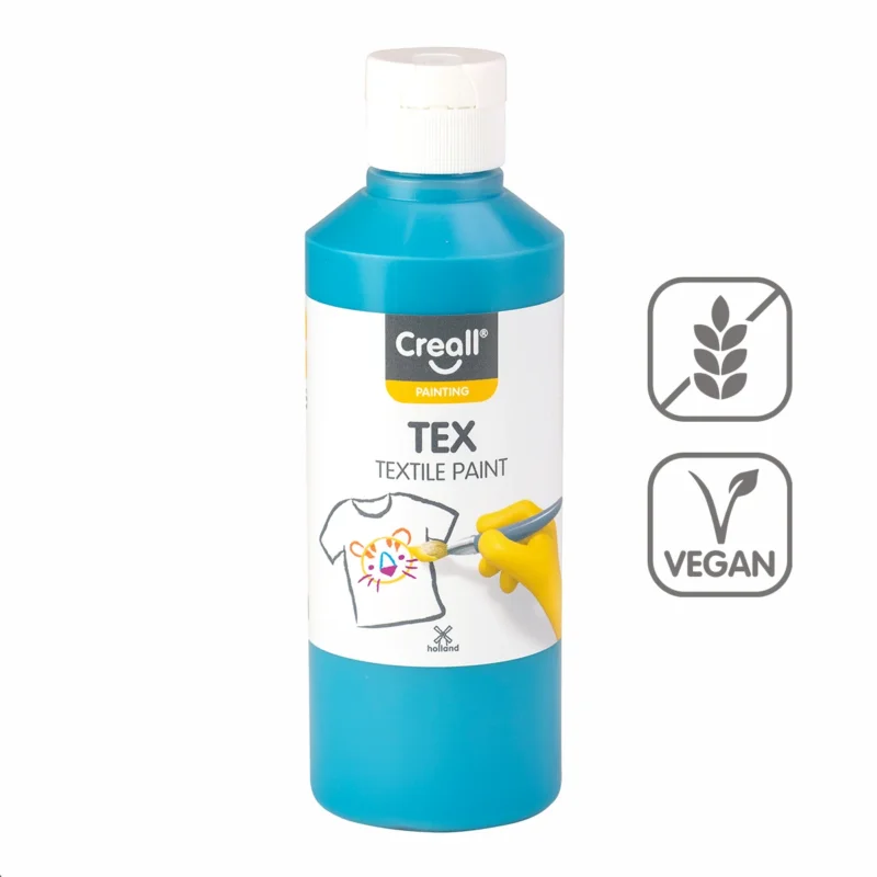 Dokud Zásoby Vydrží Textilní barva Creall TEX, 250 ml, tyrkysová