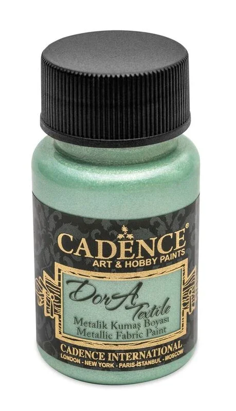 Barva na textil Cadence DORA, 50 ml - mátová (mint) Vrácení Zdarma