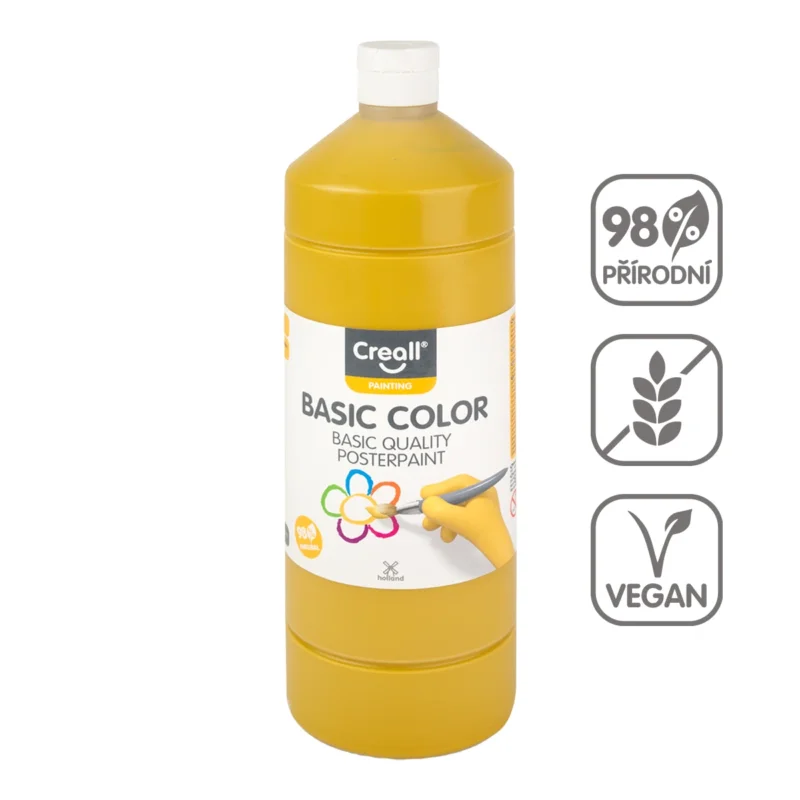 Temperová barva Creall 500 ml - okrová Akční Cena