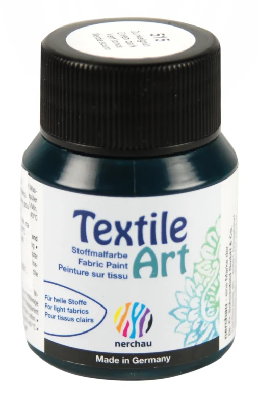 Horká Nabídka Barva na světlý textil Nerchau, 59 ml - tmavě zelená