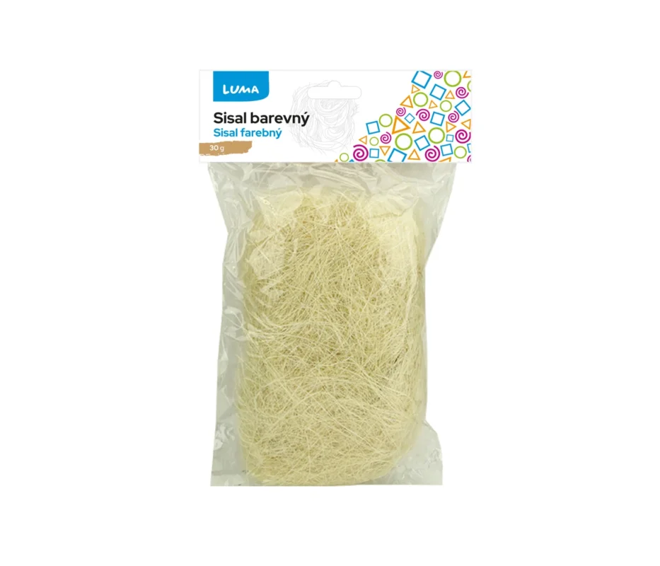 Sleva Sisal natural 30 g LUMA