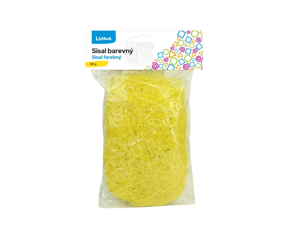 Sisal žlutý 30 g LUMA Cenový Hit