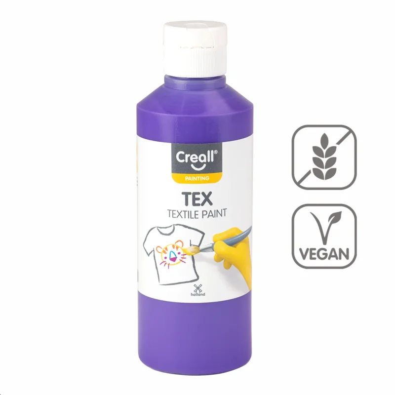 Značkový Textilní barva Creall TEX, 250 ml, fialová