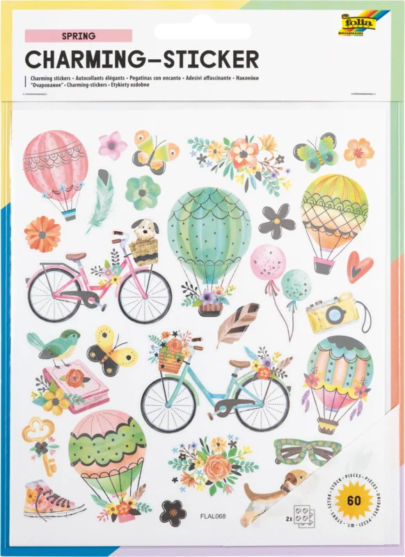 Dekorativní samolepky - JARO - 60 ks Nakupujte Hned