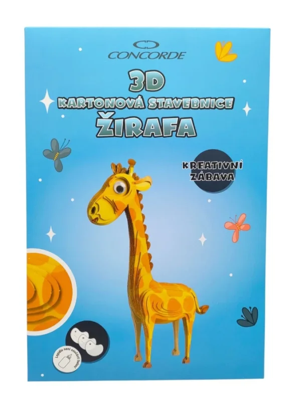 3D kartonová stavebnice CONCORDE - Žirafa Kup Teď