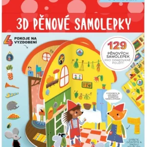 3D pěnové samolepky CONCORDE Houbový domeček Novinka