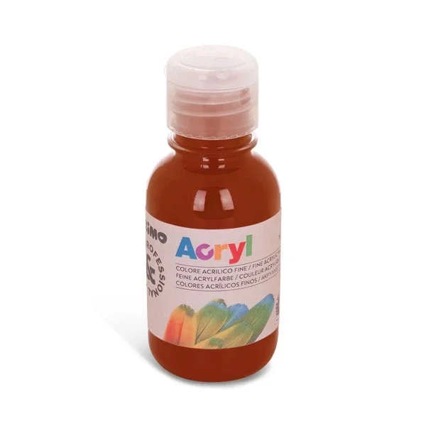 Zlevněný Akrylová barva PRIMO, 125 ml, hnědá siena pálená