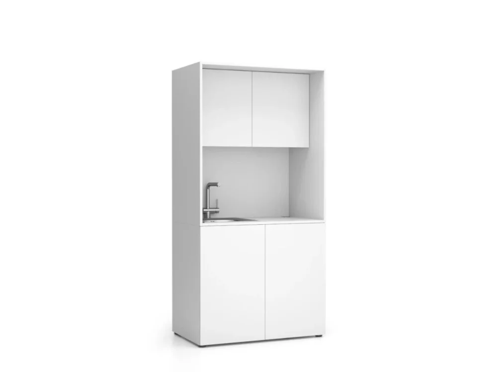Originální Kuchyňka NIKA se dřezem a baterií 1000 x 600 x 2000 mm, bílá, levé