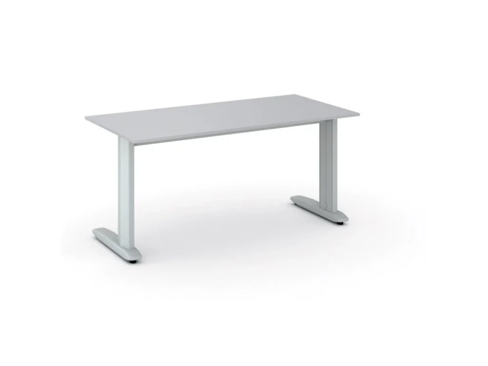 Kancelářský psací stůl PRIMO FLEXIBLE, 160x80 cm, šedá Cenový Hit