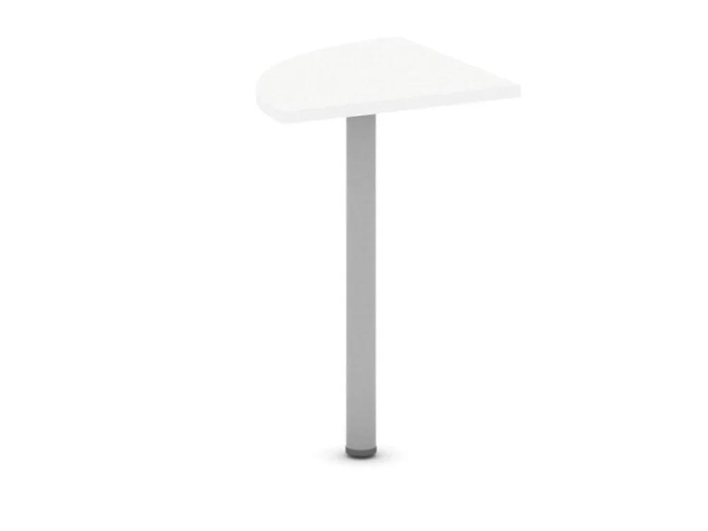 Spojovací stolek MIRELLI, 800 x 800 x 750 mm, bílá Nejprodávanější