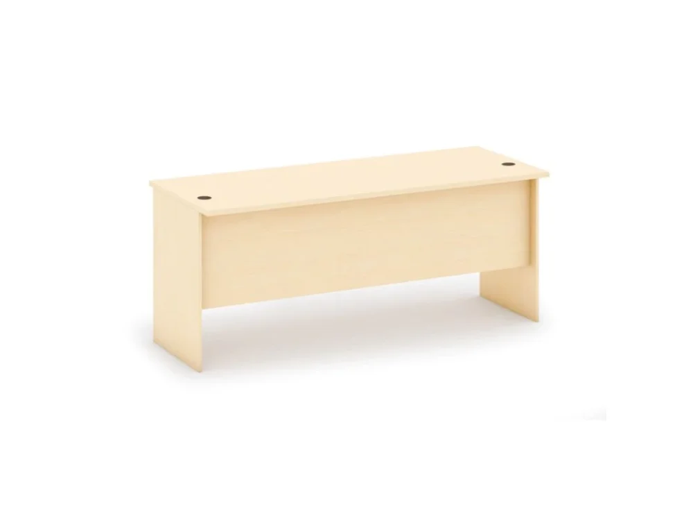 Zlevněný Kancelářský psací stůl MIRELLI, 180x80 cm, bříza