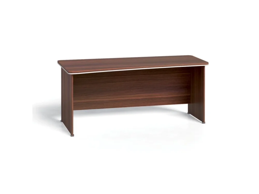 Rohový kancelářský psací stůl ARRISTO LUX, 180x90 cm, levý, ořech Super Cena