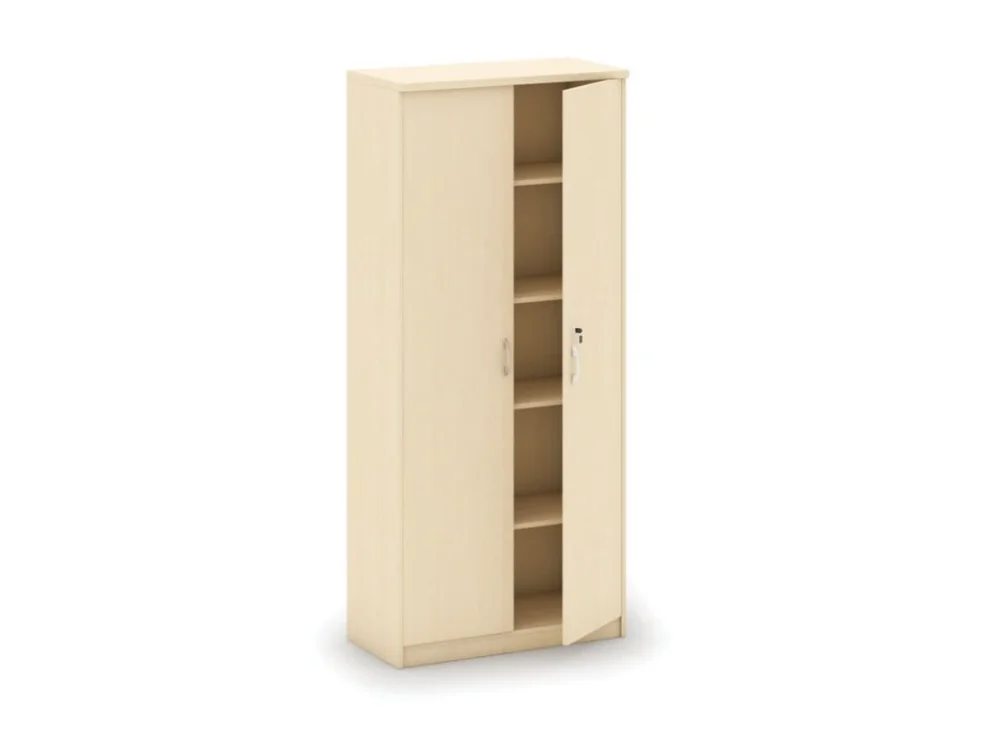 Koupit Online Kancelářská skříň MIRELLI, 800 x 400 x 1800 mm, bříza