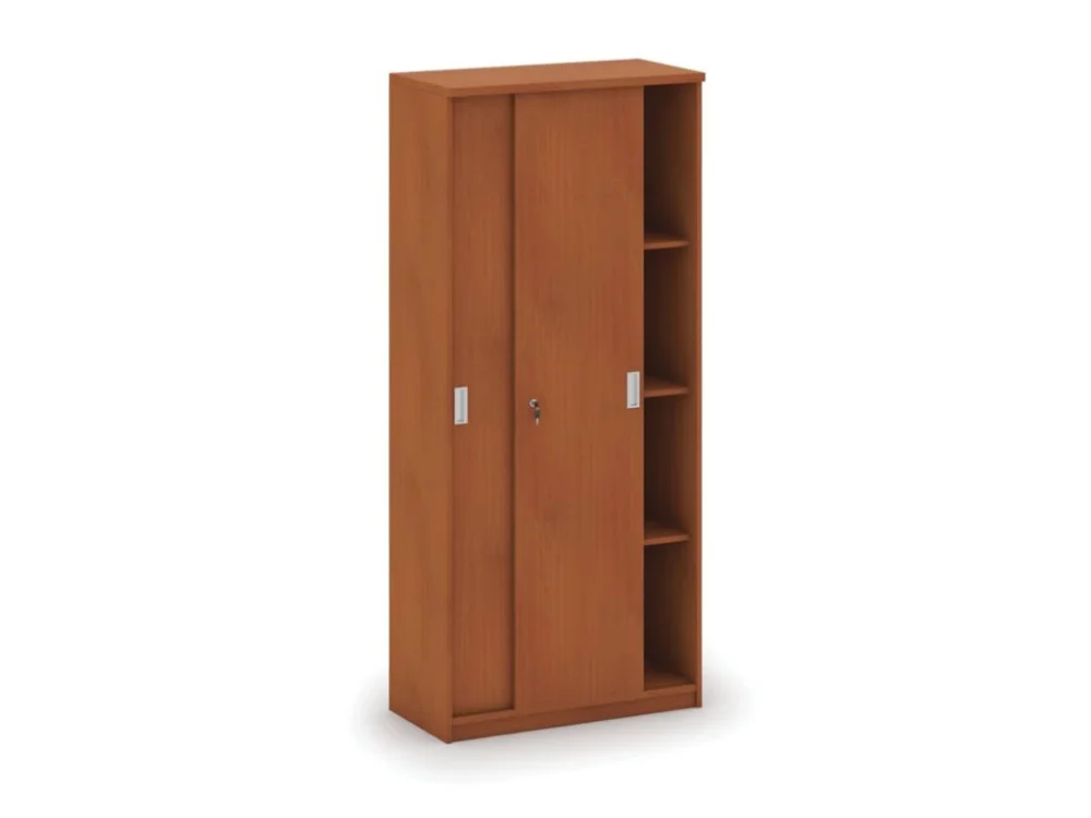 Skříň zasouvací MIRELLI, 800 x 400 x 1800 mm, třešeň Top Prodej
