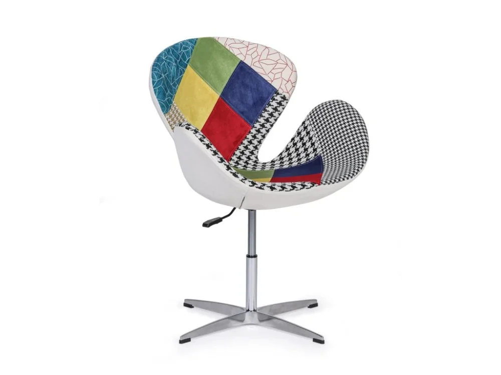 Cenový Hit Otočné patchwork křeslo WING II