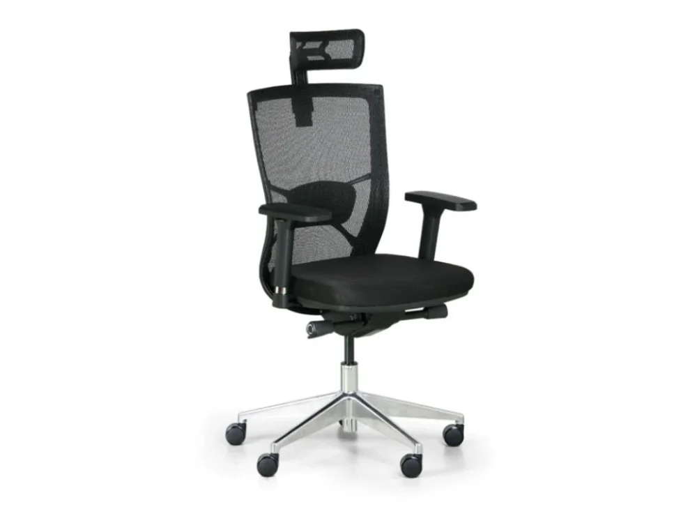 Zlevněný Kancelářská židle DESIGNO, černá